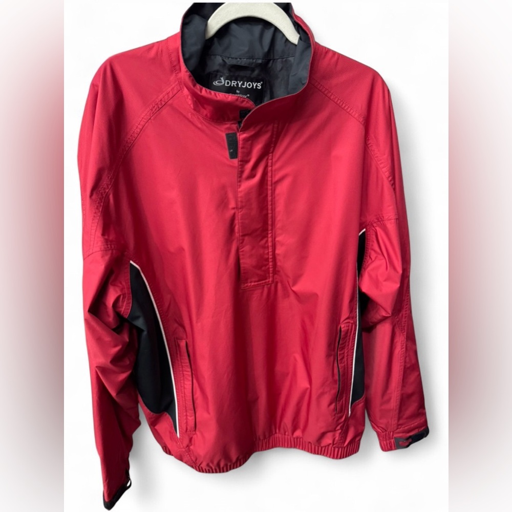 DryJoy by FootJoy Men’s Large Half‎ Zip Golf Pullover Windbreaker